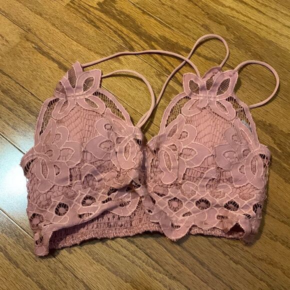 COPY - Rue 21 size medium bralette blush color - Picture 1 of 6